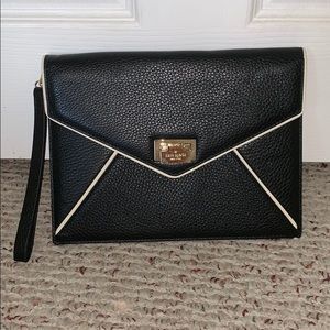 Kate Spade Black Envelope Clutch